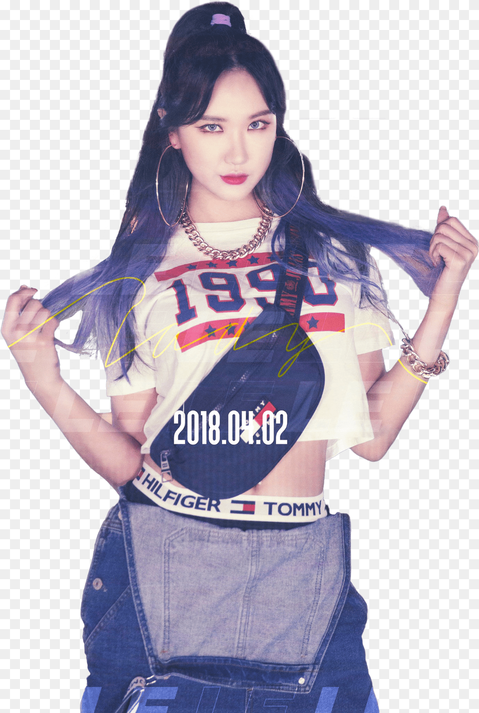 Le Exid Kpop Korean Freetoedit Le Exid Lady, Woman, Person, Pants, Jeans Png Image