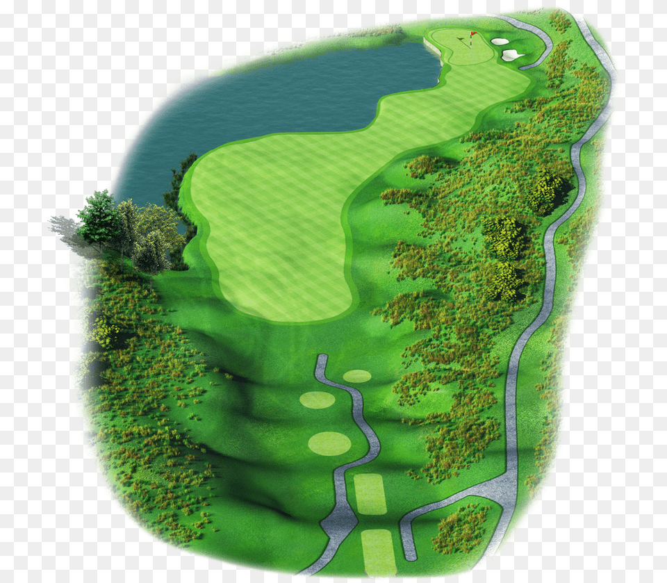 Le Golf National Course Map, Field, Land, Nature, Outdoors Free Png