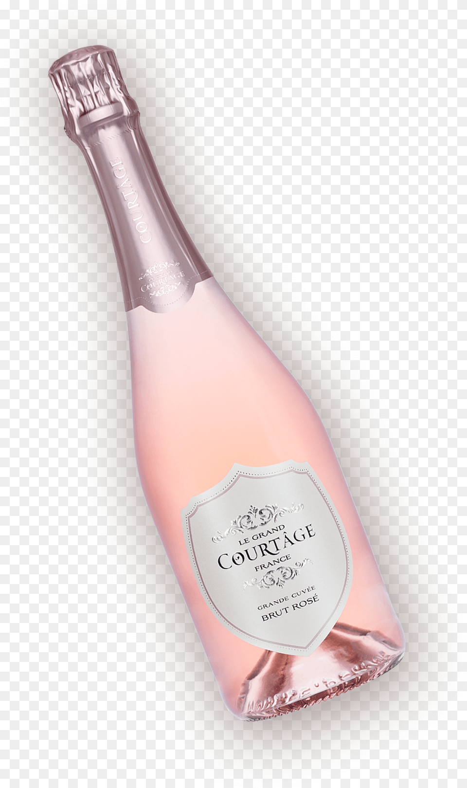 Le Grand Courtge Brut Ros Champagne, Alcohol, Beverage, Bottle, Liquor Free Png Download