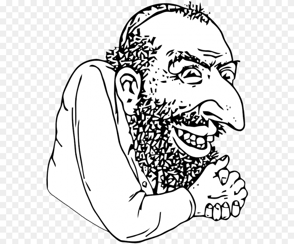 Le Happy Merchant Meme Archive Evil Jew, Art, Adult, Male, Man Free Png