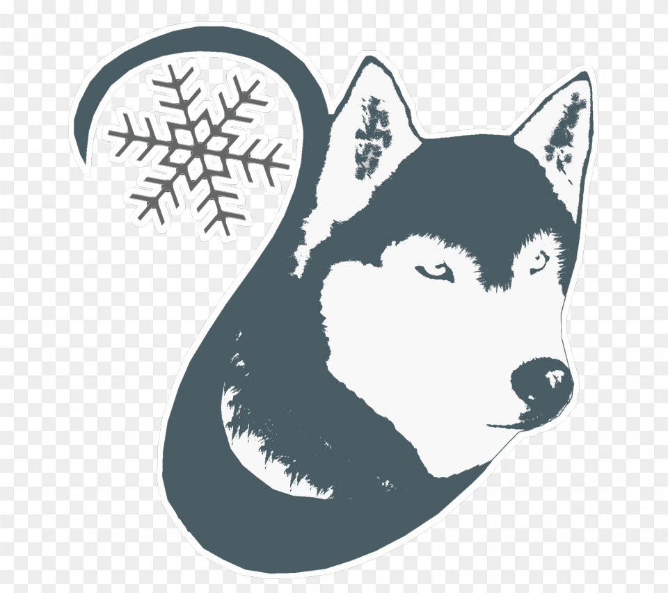 Le Husky Des Neiges Logo Miniature Siberian Husky, Animal, Pet, Mammal, Dog Free Png