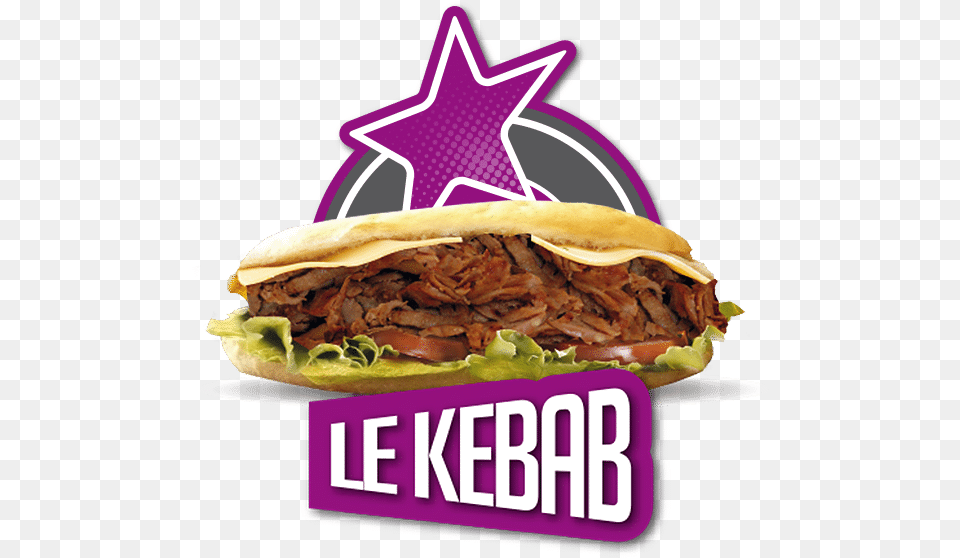 Le Kebab Chicken Chica Pizza Besancon, Burger, Food, Bread, Pita Png Image