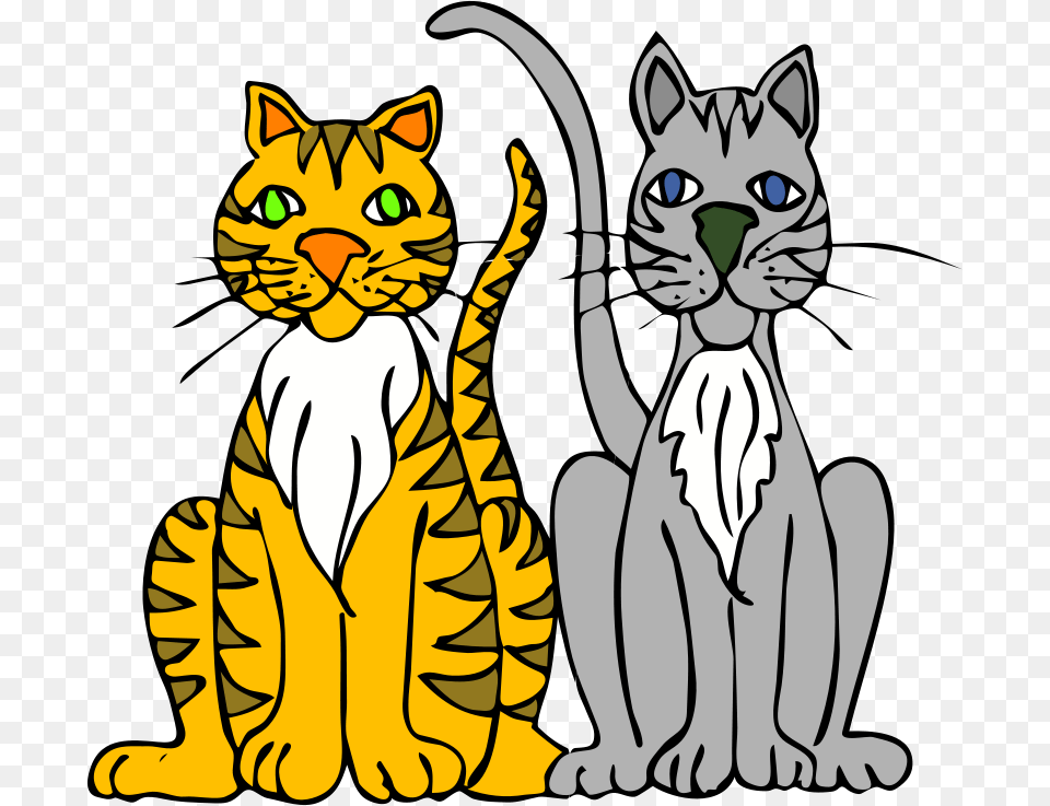 Le Mie Tigri Preferite A, Cartoon, Animal, Cat, Mammal Free Transparent Png