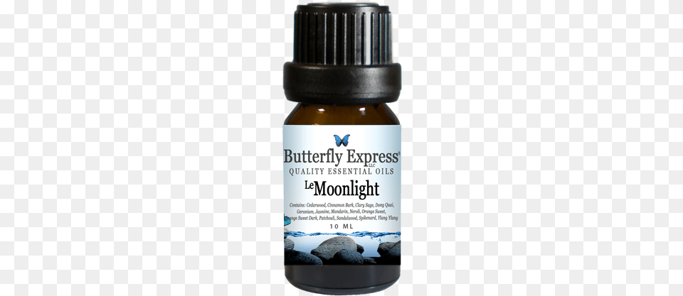 Le Moonlight Butterfly Express Essential Oil 10 Ml Butterfly Express Pure Essential Oils Melissa Blend, Bottle, Shaker Free Png