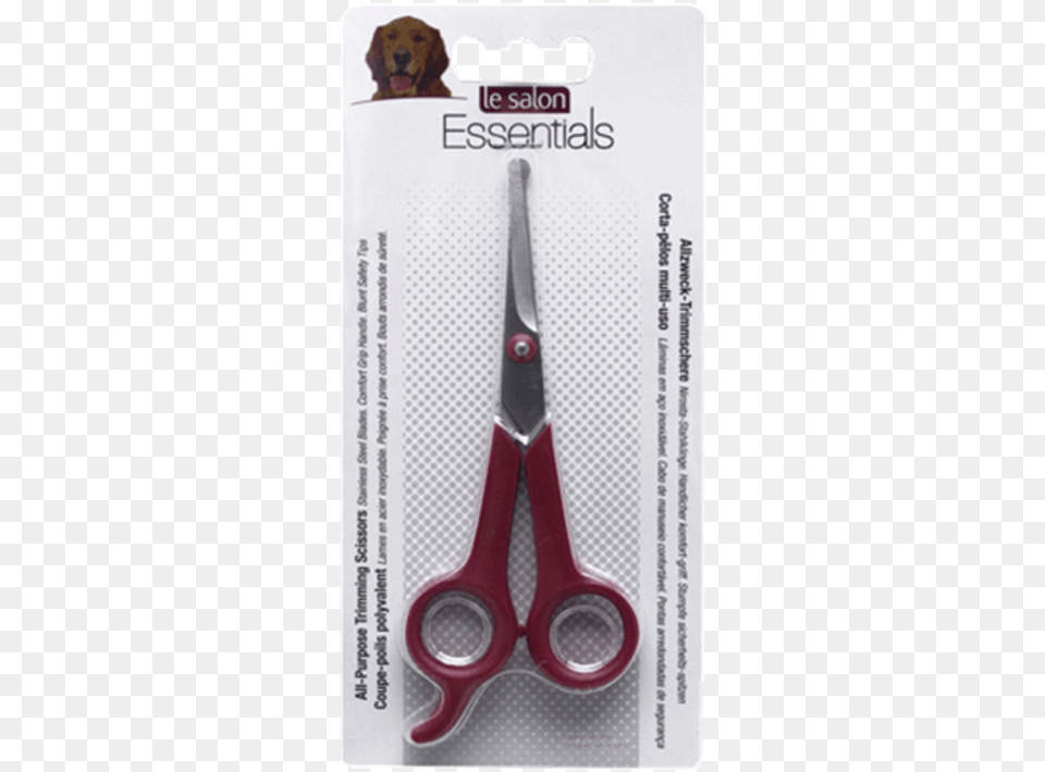 Le Salon Essentials All Purpose Trimming Scissors, Animal, Blade, Canine, Dog Free Png