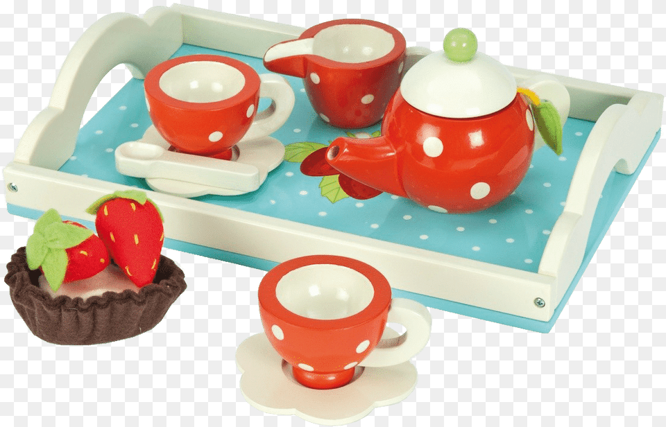 Le Toy Van Honeybake Tea Set Wooden Toy Tea Set Uk, Cookware, Pot, Pottery, Cup Free Transparent Png