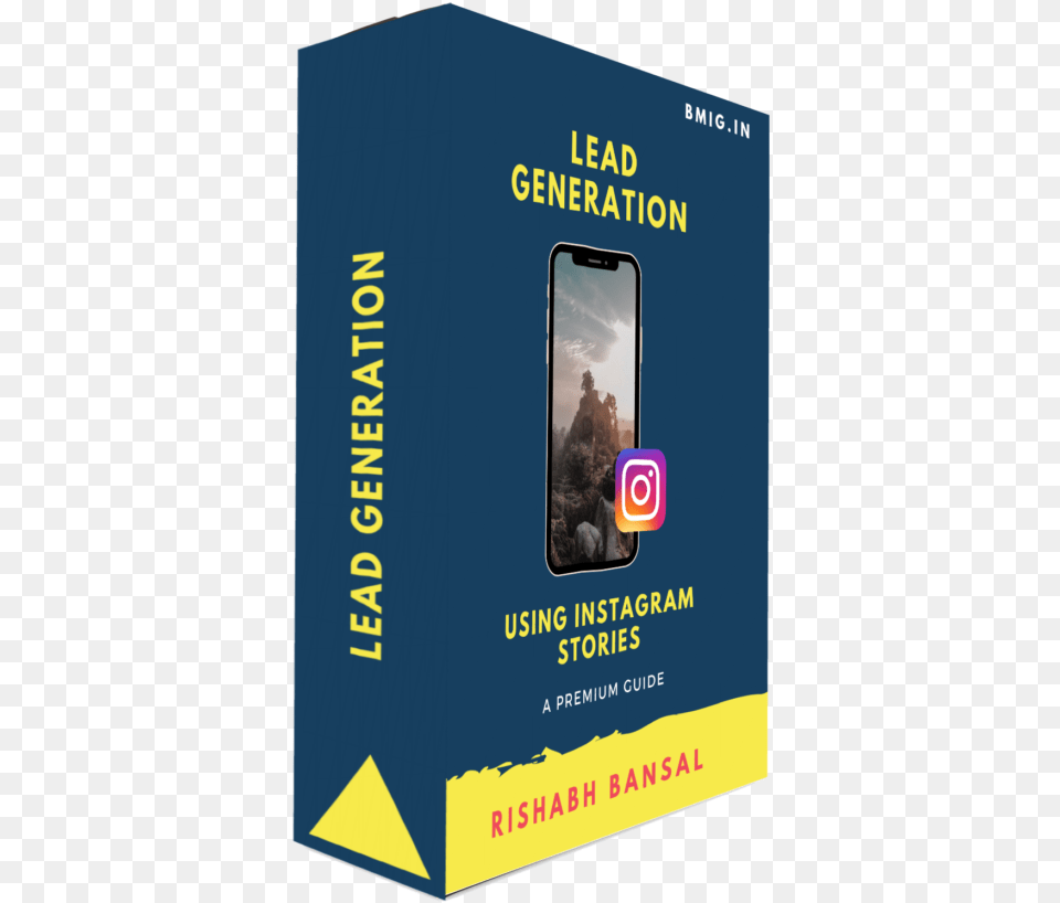 Lead Generation Using Instagram Stories Eboook Cover Graphic Design, Electronics, Mobile Phone, Phone Free Transparent Png