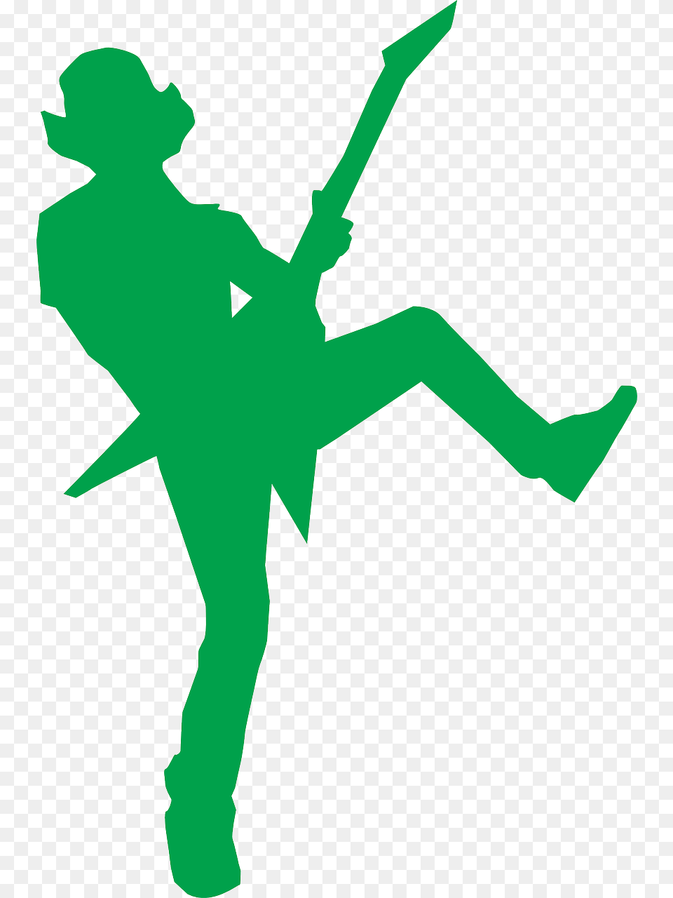 Lead Guitarist Solo Guitarist Picture Guitar Hero Clipart, Silhouette, Person Free Png Download