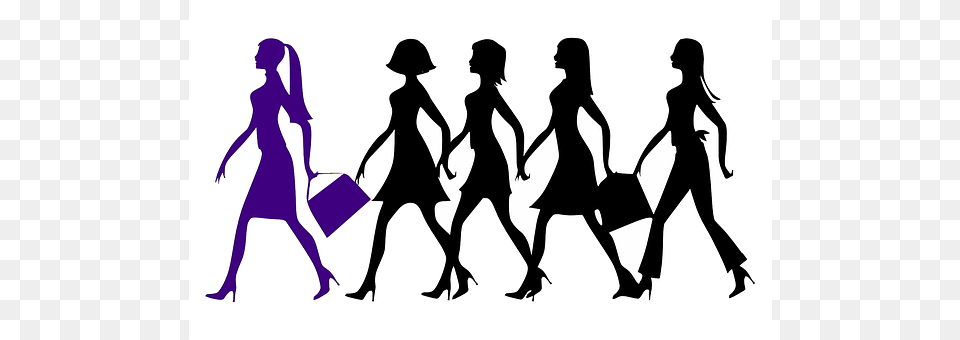 Leader Walking, Silhouette, Person, Adult Png Image