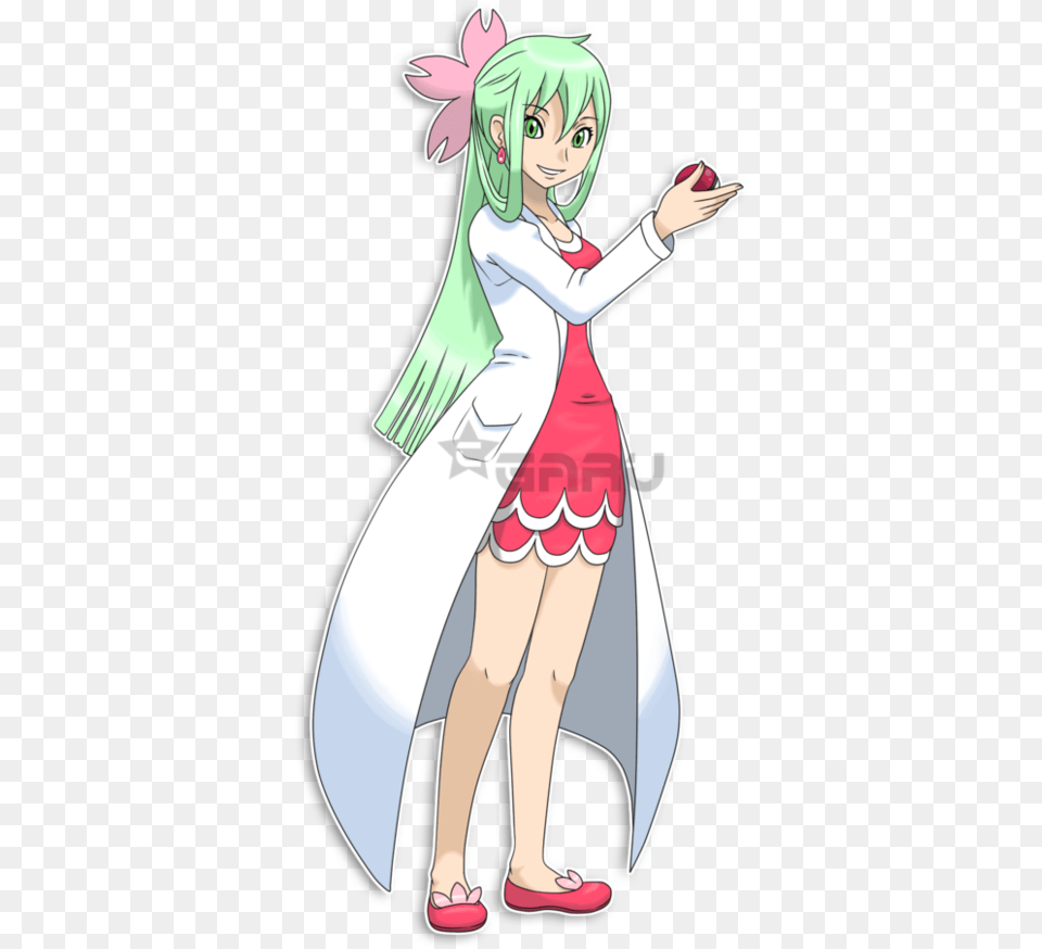 Leader Lily Pokemon Professors Made Up, Book, Publication, Comics, Adult Free Transparent Png