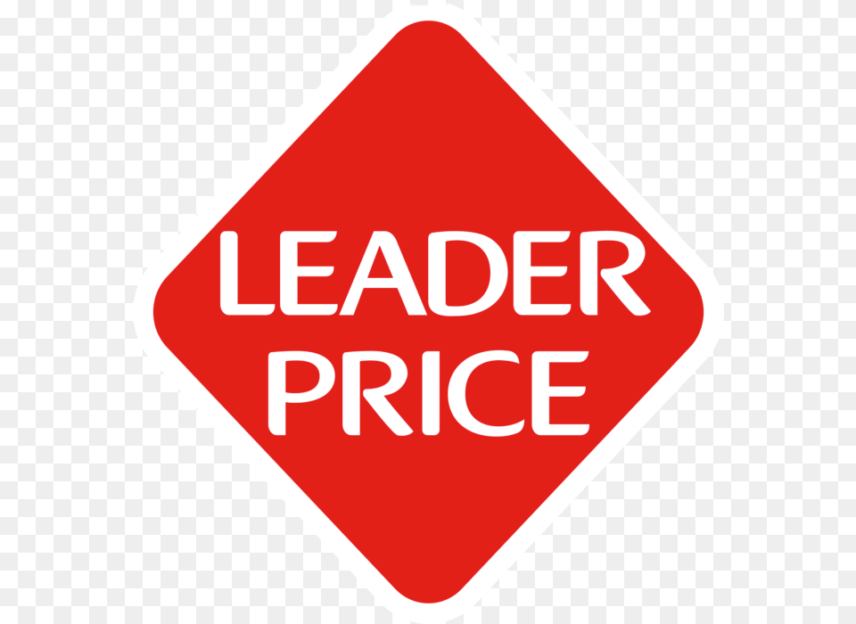 Leader Price Logo, Road Sign, Sign, Symbol, Stopsign Png