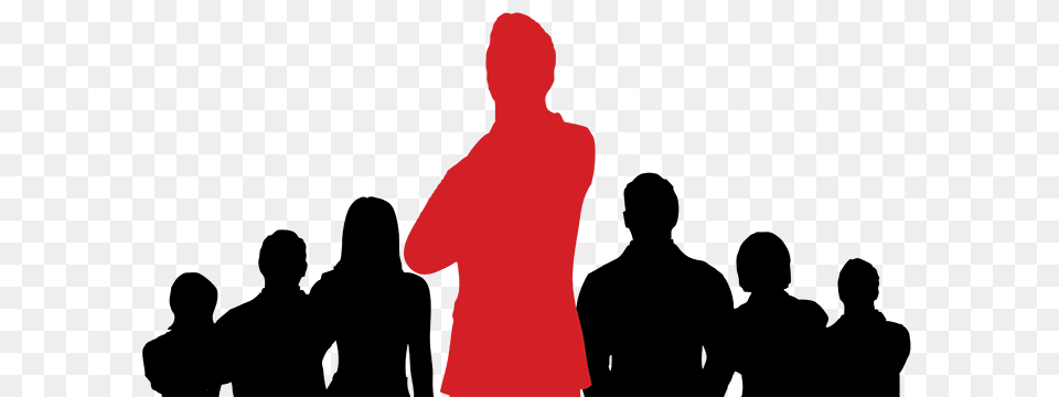 Leader Silhouette, Adult, Person, Man, Male Png Image