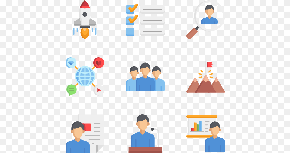 Leader Vector Business Hierarchical Structure Vector, People, Person, Adult, Male Png