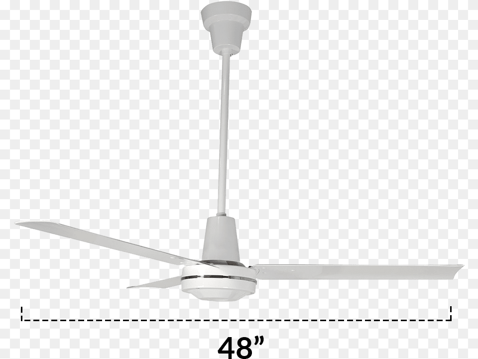 Leading Edge 48 Inch Commercial Ceiling Fan Ceiling Fan, Appliance, Ceiling Fan, Device, Electrical Device Png