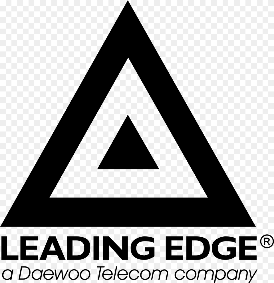 Leading Edge Computer Logo, Gray Free Png Download