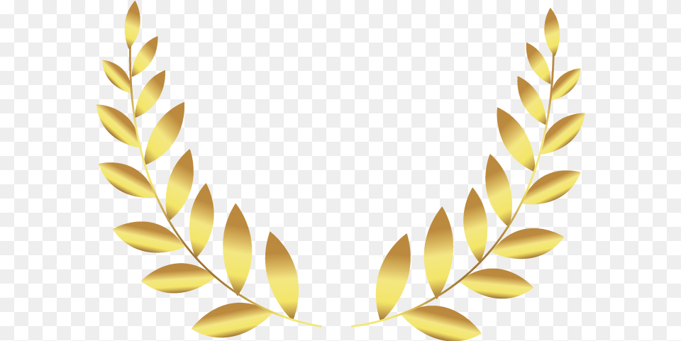 Leaf Circle Transparent Gold Leaf, Pattern, Accessories, Jewelry, Necklace Free Png Download