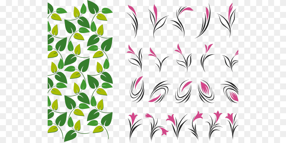 Leaf Clipart Lotus Flower Leaves And Flowers Icon, Art, Floral Design, Graphics, Pattern Free Transparent Png