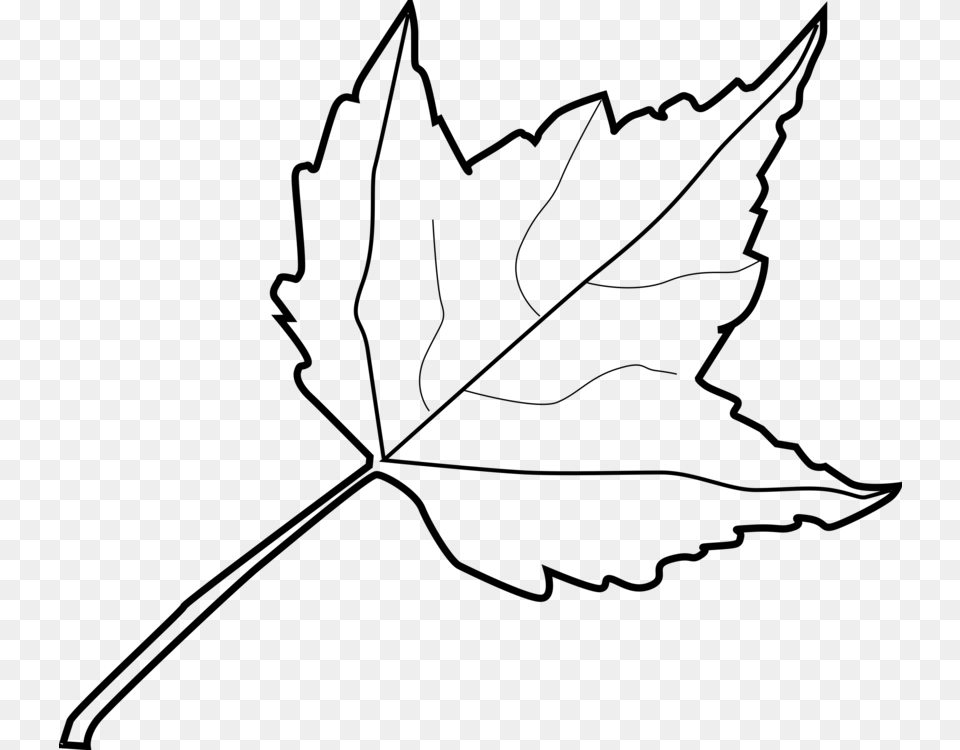 Leaf Cliparts Color, Gray Free Transparent Png