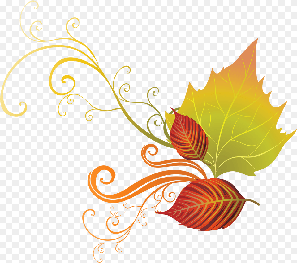 Leaf Cliparts Decoration Background Autumn Leaves Clipart, Art, Floral Design, Graphics, Pattern Free Transparent Png