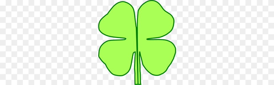 Leaf Clover Divided In Half Clip Arts For Web, Plant, Green Free Png