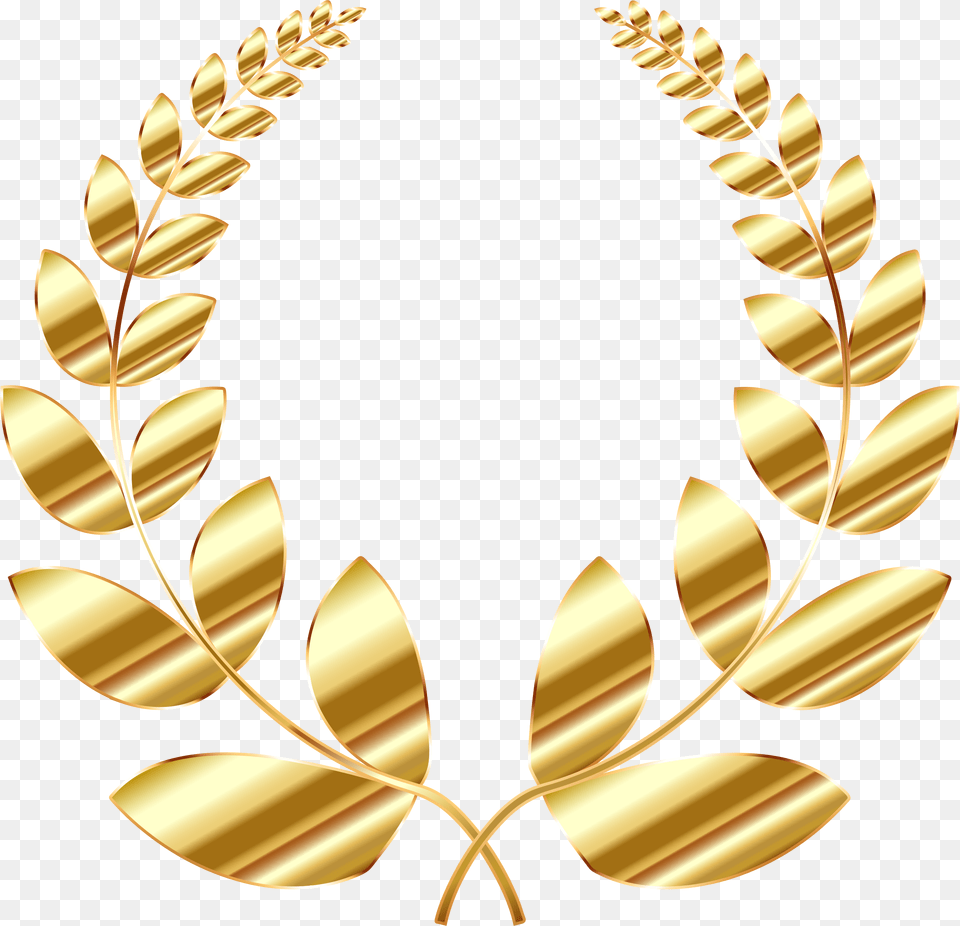 Leaf Crown Gold Laurel Wreath Icon, Pattern, Accessories, Jewelry, Necklace Png Image