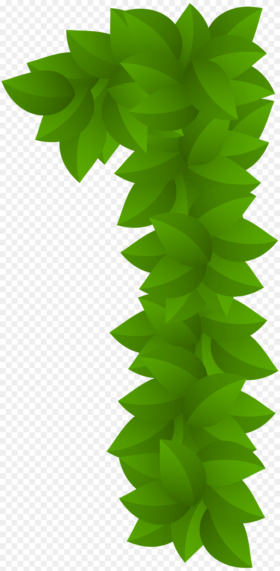 Leaf Number One Green Clip Art, Grass, Plant, Moss, Vegetation Png