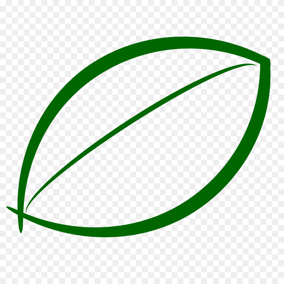 Leaf Outline Clipart, Plant, Bow, Weapon Free Transparent Png