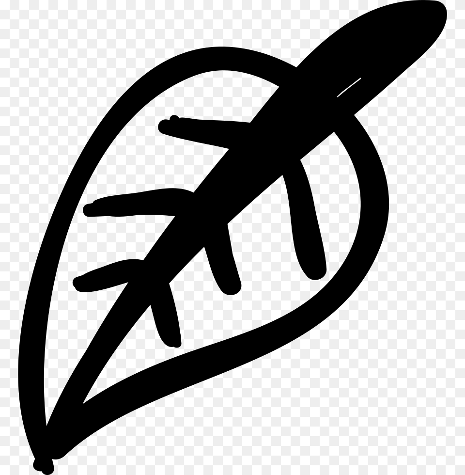 Leaf Outline Leaf Outline, Bow, Weapon, Stencil, Logo Png Image