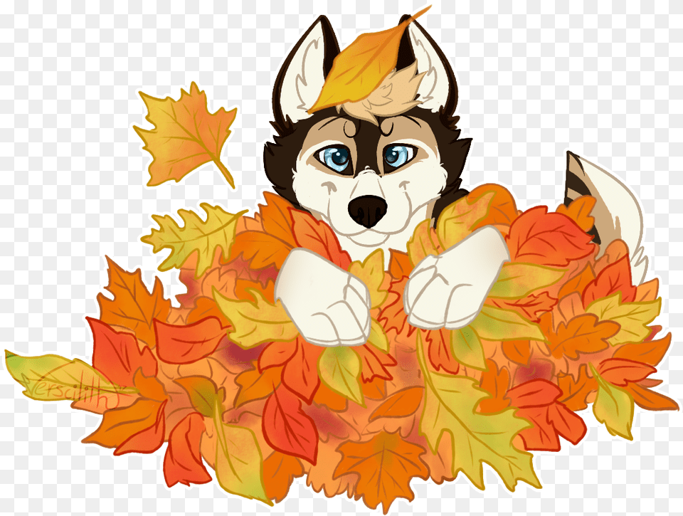Leaf Pile Pile Of Fall Leaves Cartoon, Plant, Baby, Person, Tree Png Image