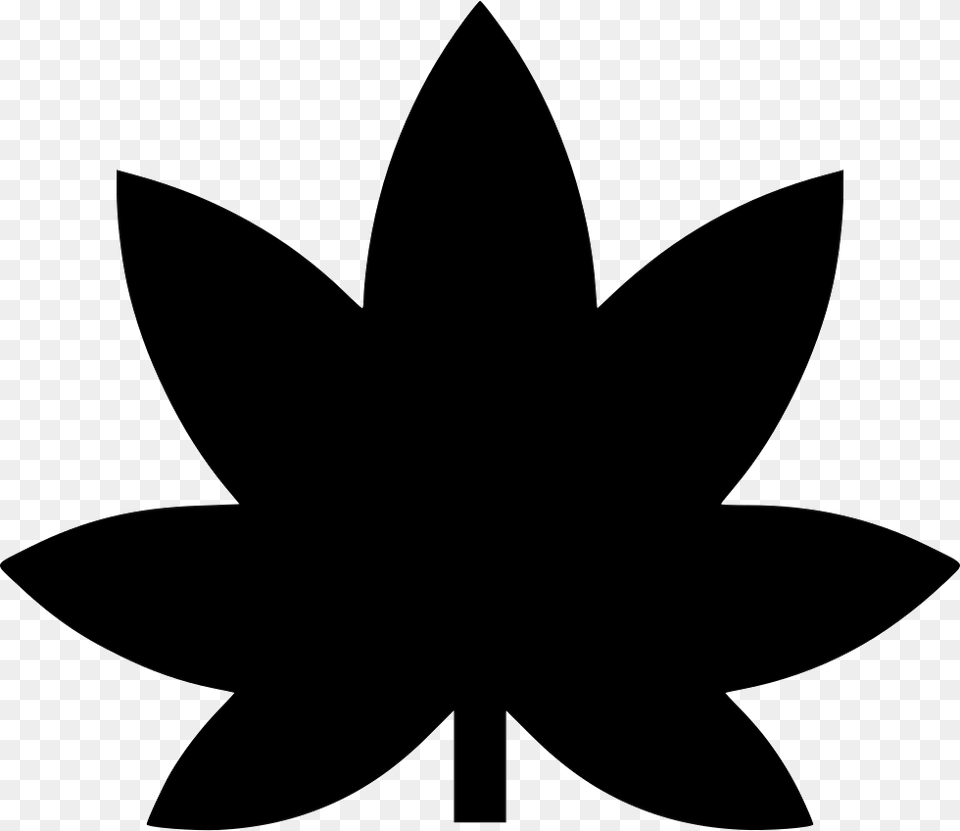 Leaf Plant Cannabis Drugs Medical Marijuana Maple Leaf, Silhouette, Stencil, Animal, Fish Png