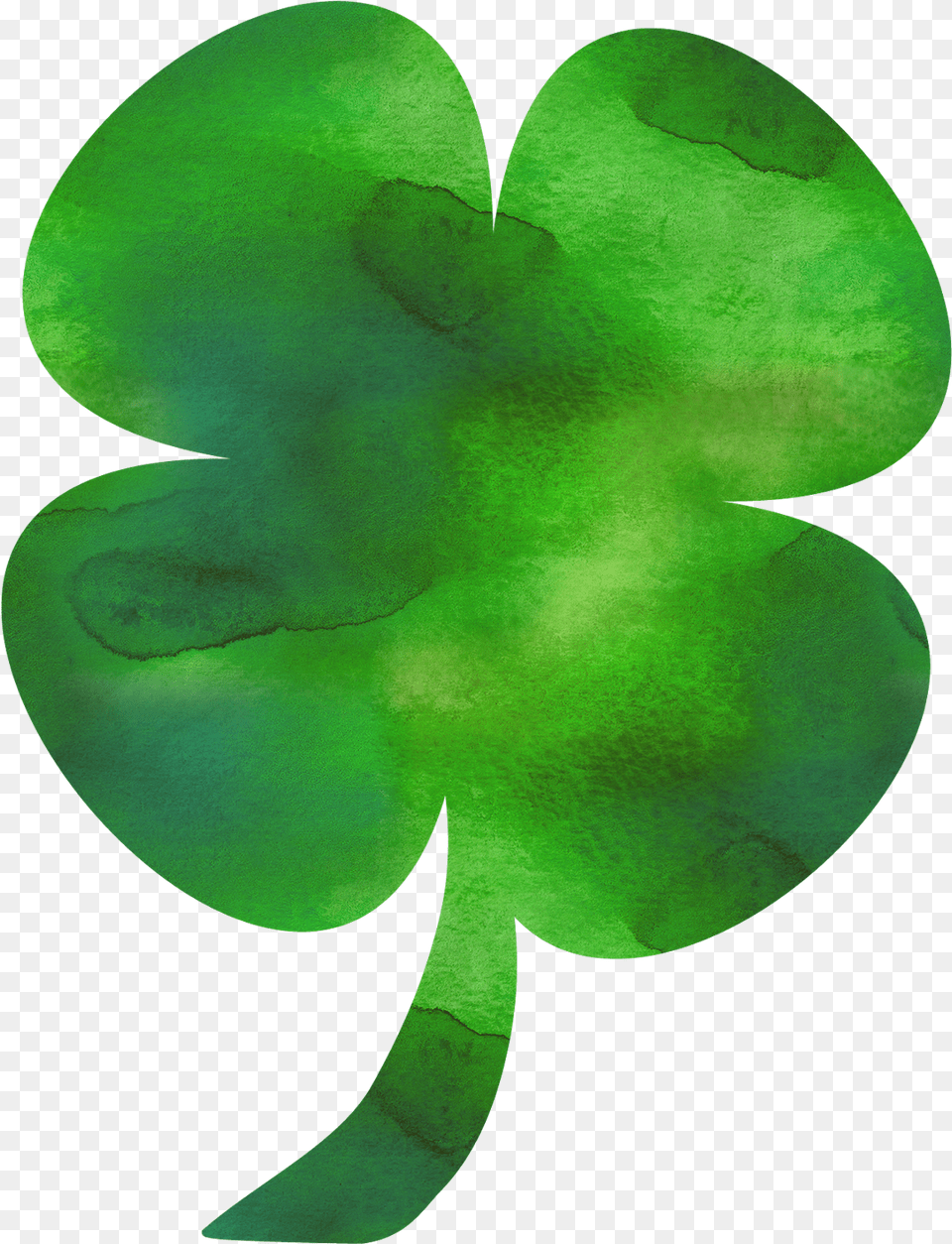 Leaf Shamrock Transparent Heart, Green, Plant, Accessories, Gemstone Free Png Download