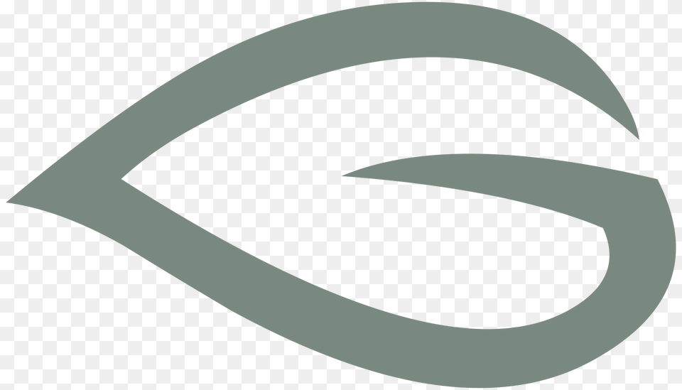Leaf Simple Green R Clipart, Logo, Symbol Png Image