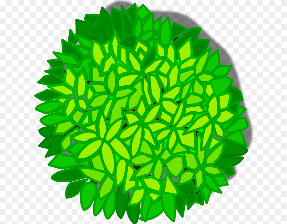 Leaf Symmetry Tree Clipart Svg Tree Top View, Art, Graphics, Green, Pattern Free Png