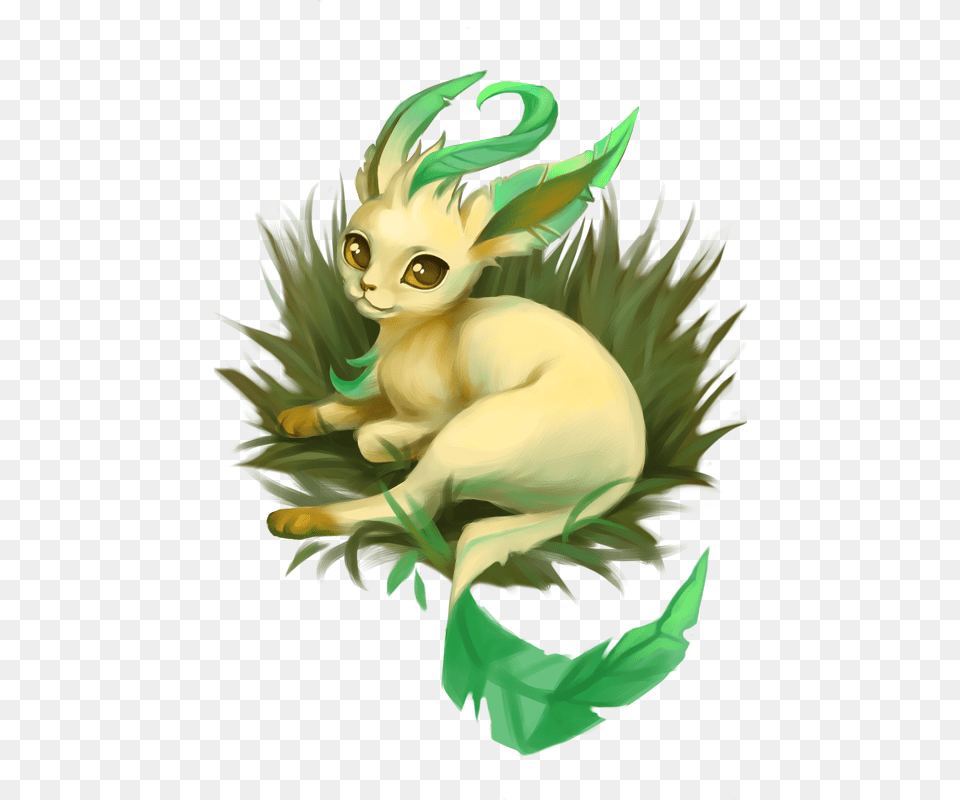 Leafeon Cartoon, Animal, Cat, Mammal, Pet Free Transparent Png