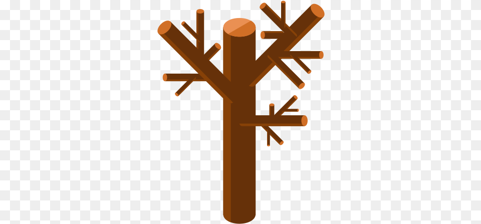 Leafless Tree Icon Free Download And Vector Cross, Utility Pole, Symbol, Coat Rack Png