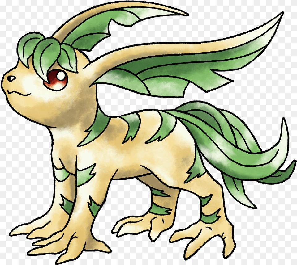 Leafy Beta Leafeon, Baby, Person, Face, Head Png