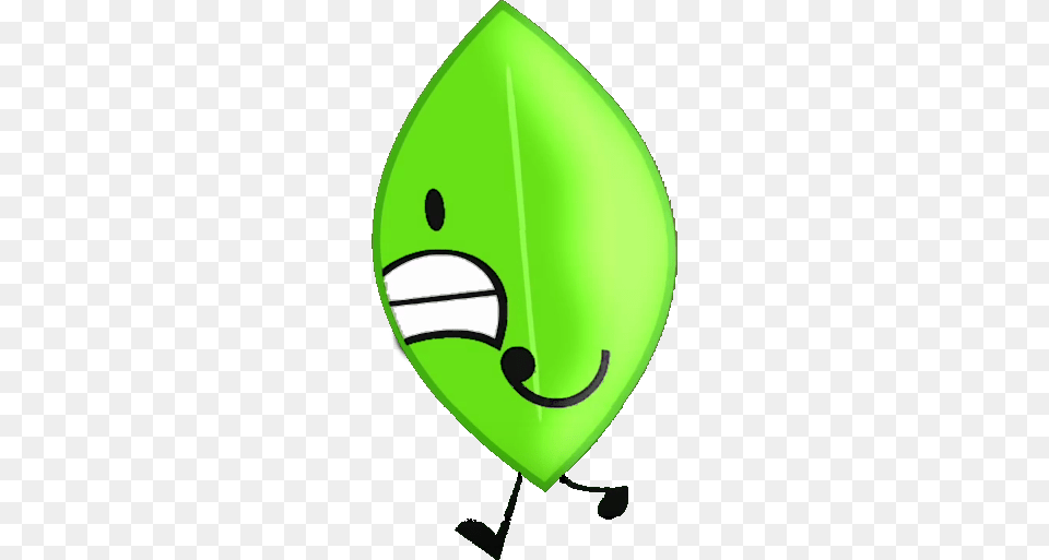 Leafy Fast Running Bfdi Leafy Running, Disk, Toy, Kite, Nature Png Image