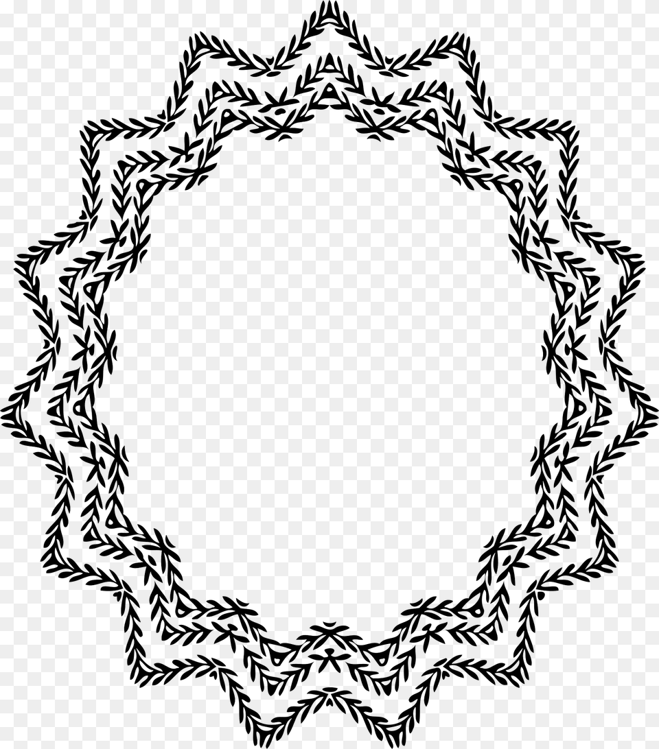 Leafy Frame Clipart, Home Decor, Oval, Person, Pattern Png