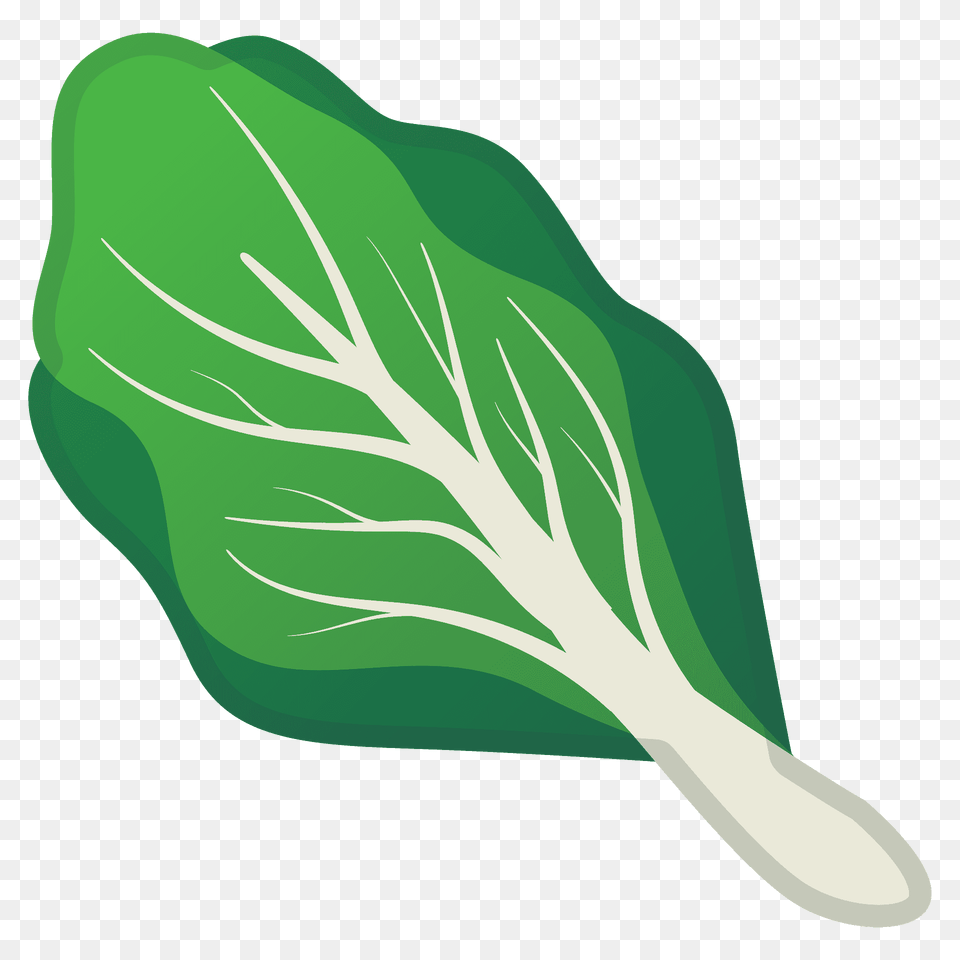 Leafy Green Emoji Clipart, Food, Produce, Leafy Green Vegetable, Plant Png Image