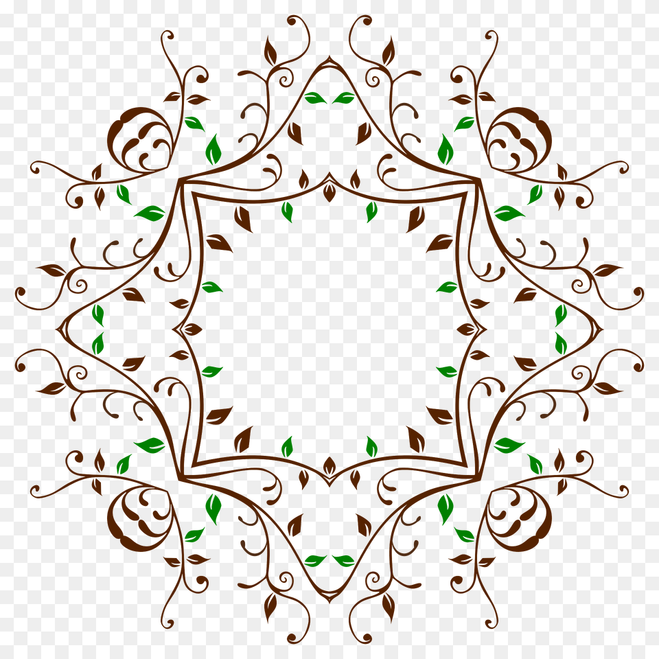 Leafy Vine Frame Clipart, Art, Floral Design, Graphics, Pattern Free Png