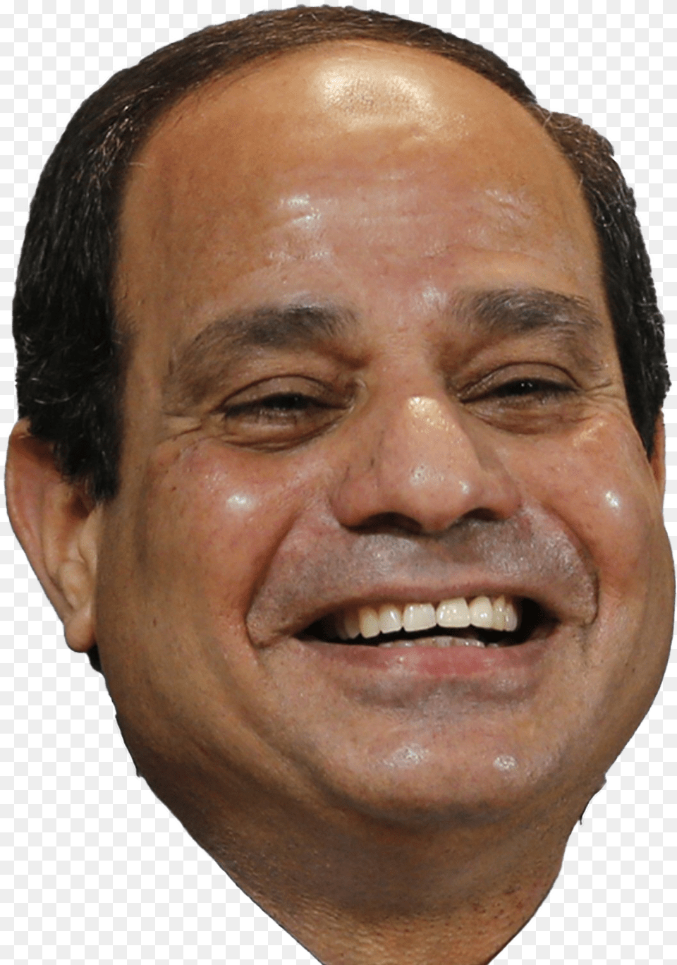 League El Sisi Fattah Egyptian Egypt Of Arab Clipart Abdel Fattah El Sisi, Adult, Smile, Portrait, Photography Free Png Download