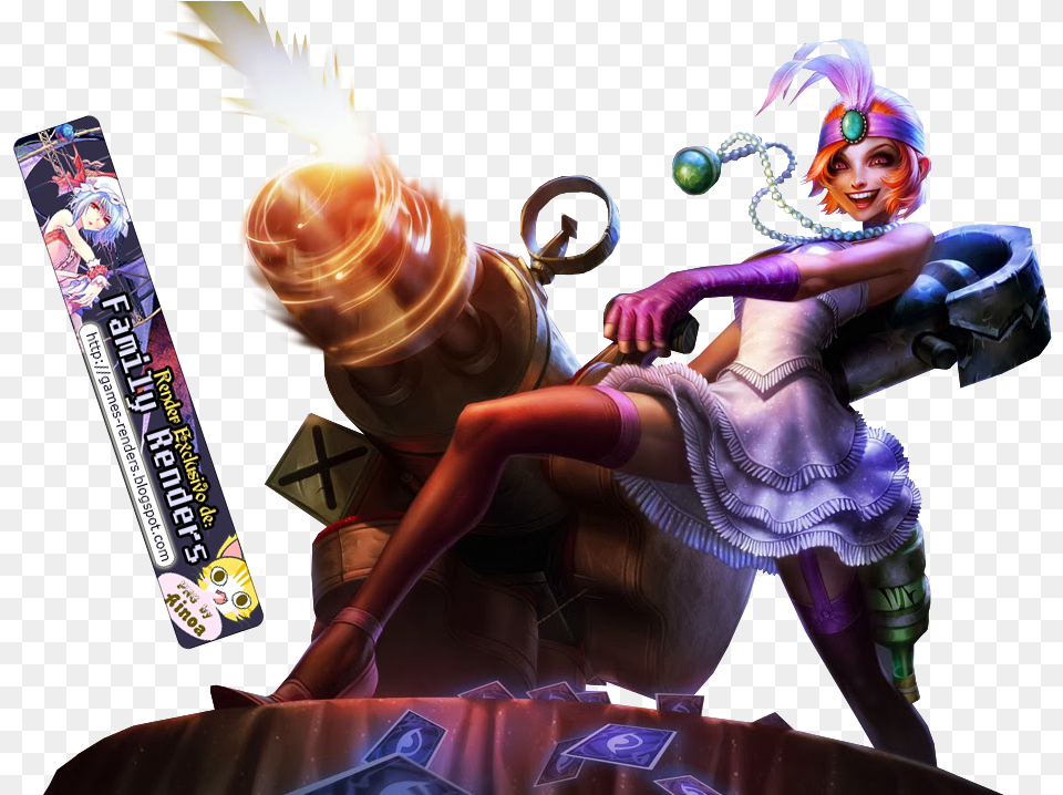 League Of Legend Jinx Skin, Adult, Female, Person, Woman Png Image