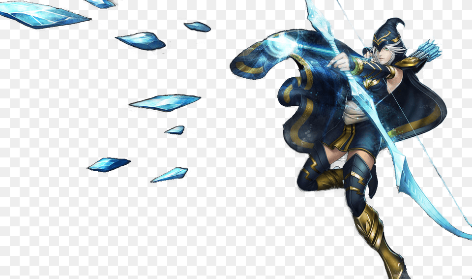 League Of Legends Ashe, Adult, Person, Female, Woman Free Png Download