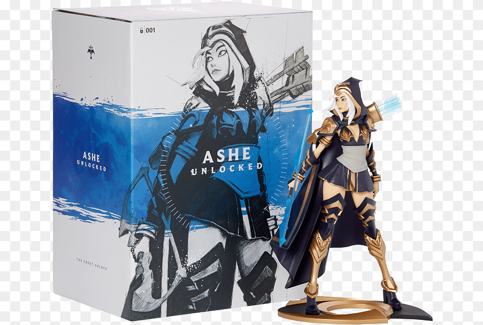 League Of Legends Ashe Unlocked, Book, Publication, Adult, Female Png Image