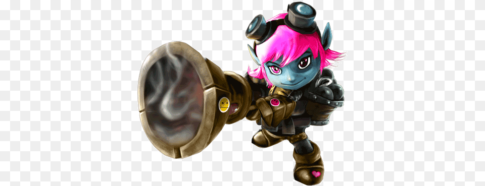 League Of Legends Champions League Of Legends Tristana, Smoke Pipe, Baby, Person Free Png Download