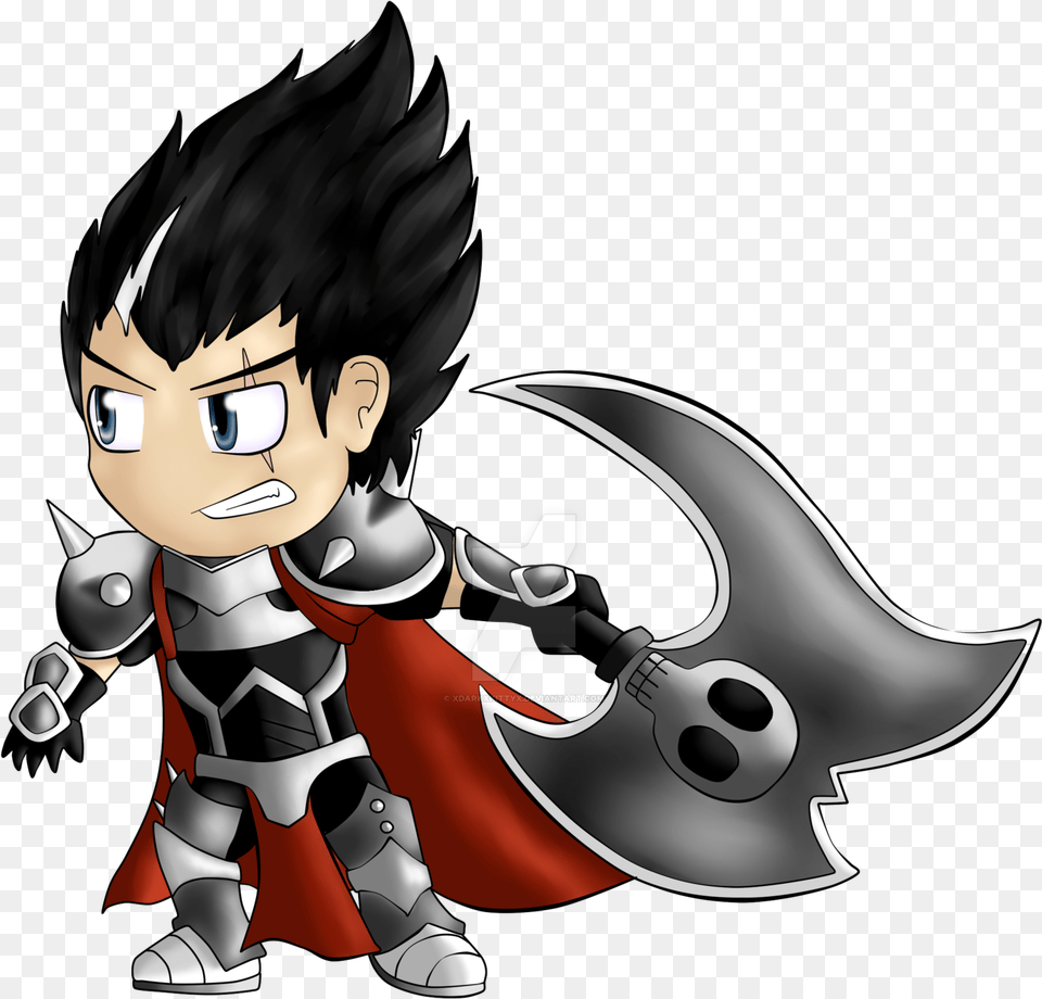 League Of Legends Clipart Chibi League Of Legends Darius Chibi, Book, Comics, Publication, Baby Free Png