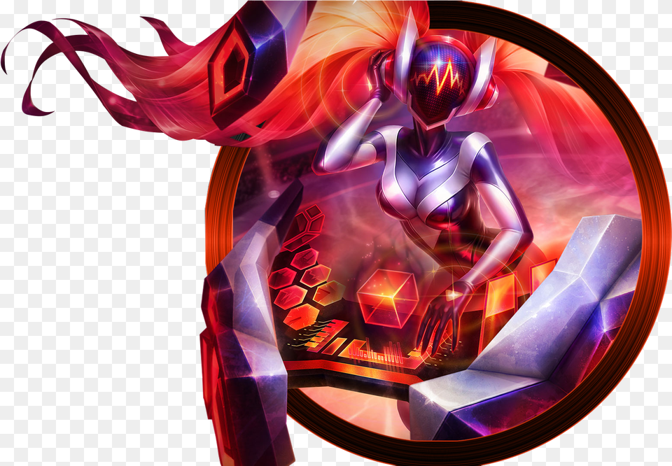 League Of Legends Dj Sona, Graphics, Art, Person, Woman Free Png Download