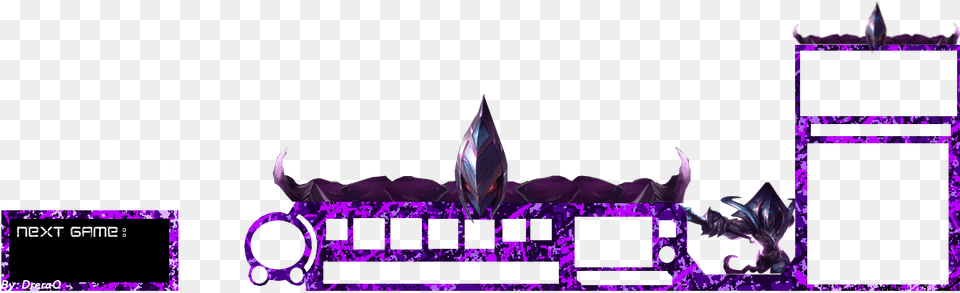 League Of Legends Facecam Overlay, Purple, Art, Graphics Free Transparent Png