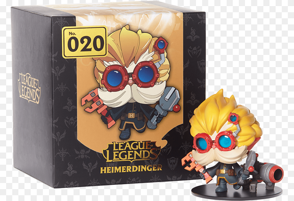 League Of Legends Heimerdinger Figure, Toy, Person Png