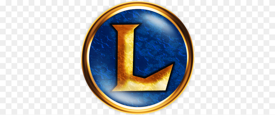 League Of Legends Icon 6 Image Original League Of Legends Logo Icon, Gold, Symbol, Disk Free Transparent Png